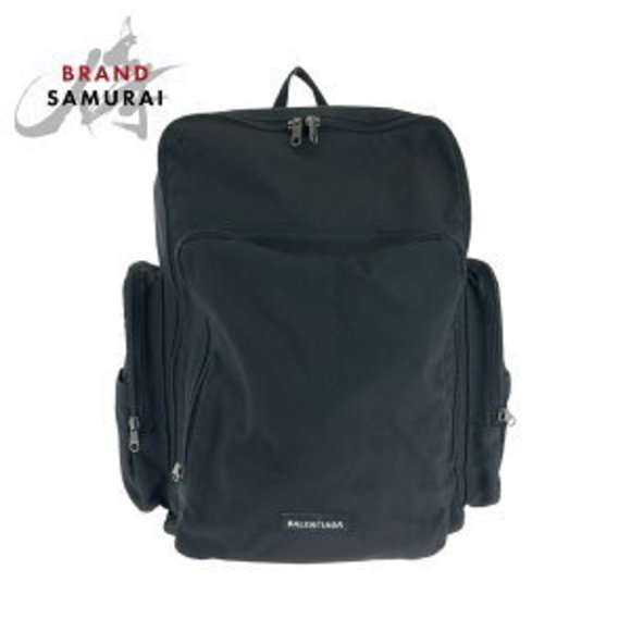 Balenciaga black nylon backpack - Picture 1 of 9